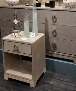 Bungalow 5 Stanford Extra Large 6 Drawer Chest Taupe Gray New Arrivals