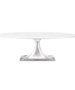 Bungalow 5 Stockholm Oval Dining Table Nickel New Arrivals