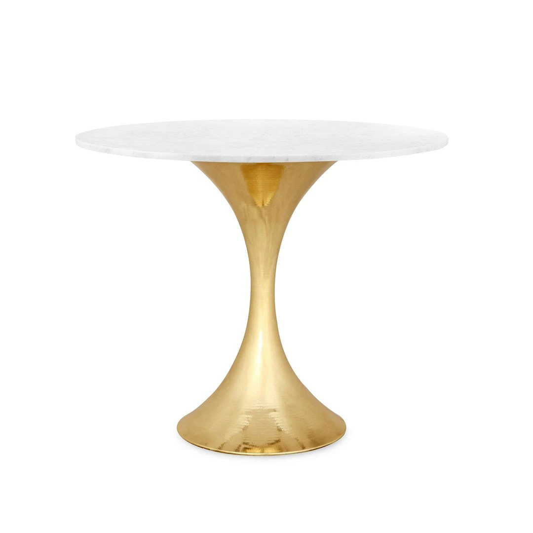 Bungalow 5 Stockholm Center Round Table Brass With White Marble Top New Arrivals 1 Bungalow 5 Stockholm Center Round Table Brass With White Marble Top New Arrivals