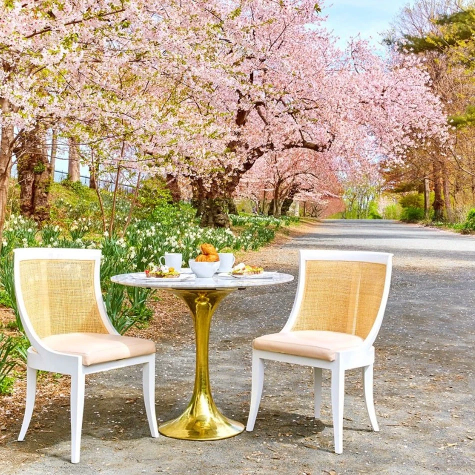 Bungalow 5 Stockholm Center Round Table Brass With White Marble Top New Arrivals 2 Bungalow 5 Stockholm Center Round Table Brass With White Marble Top New Arrivals