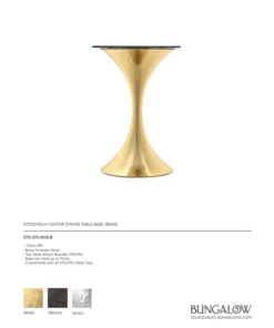 Bungalow 5 Stockholm Center Round Table Brass With White Marble Top New Arrivals 14 Bungalow 5 Stockholm Center Round Table Brass With White Marble Top New Arrivals