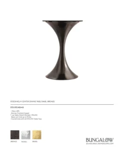 Bungalow 5 Stockholm Round Dining Table Bronze And White Marble 15 Bungalow 5 Stockholm Round Dining Table Bronze And White Marble