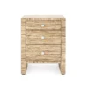 Bungalow 5 Morgan 3 Drawer Side Table Natural