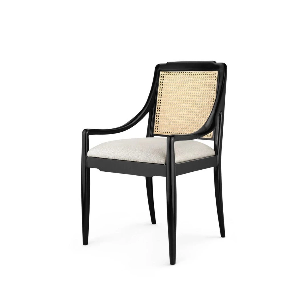Bungalow 5 New Arrivals Veronika Armchair Black 1 Bungalow 5 New Arrivals Veronika Armchair Black