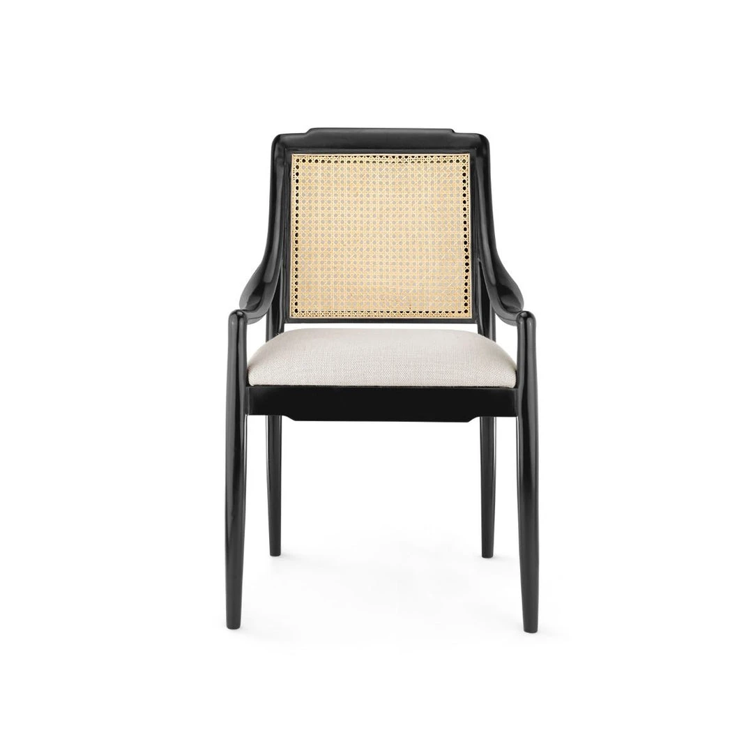Bungalow 5 New Arrivals Veronika Armchair Black 5 Bungalow 5 New Arrivals Veronika Armchair Black