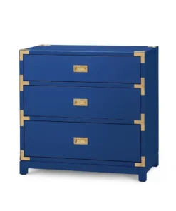 Bungalow 5 Victoria Side Table Navy Blue