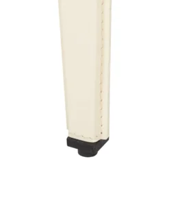 Bungalow 5 New Arrivals Winston Stool Ivory Leather