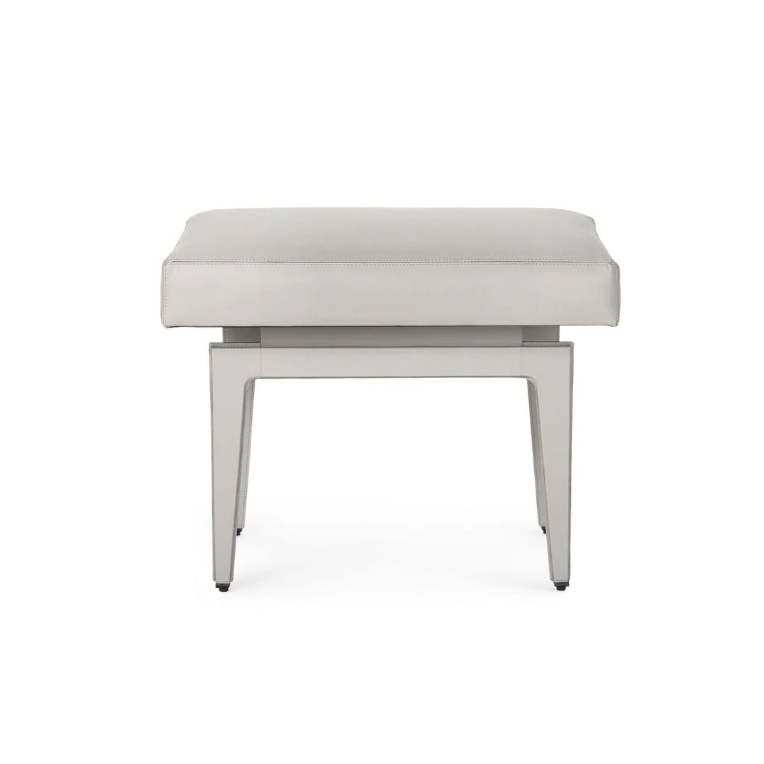 Bungalow 5 Winston Stool Grey Leather 3 Bungalow 5 Winston Stool Grey Leather