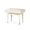 Bungalow 5 New Arrivals Winston Stool White Hide