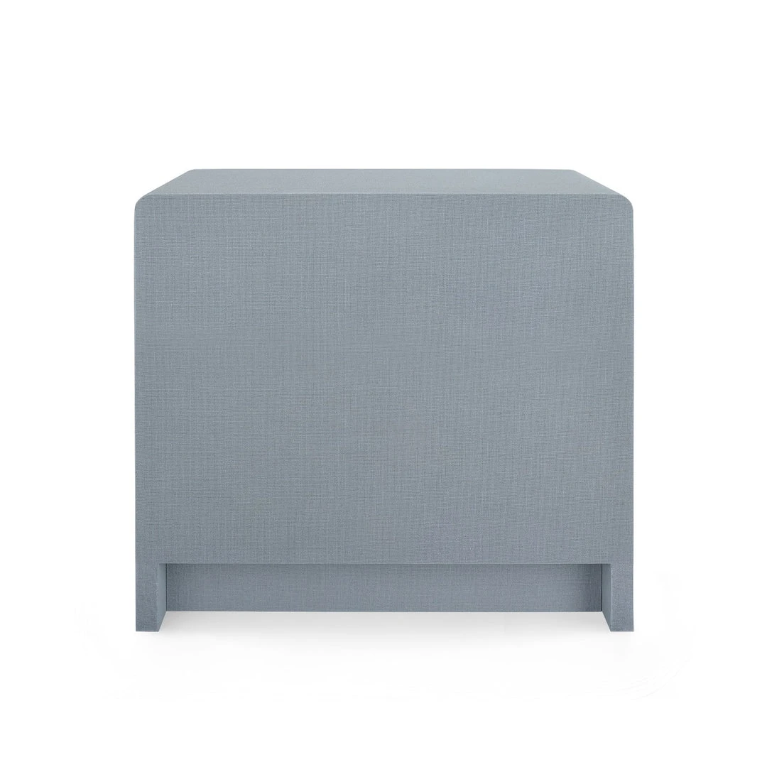Bungalow 5 Bryant Linen 3 Drawer Side Table Gray New Arrivals 7 Bungalow 5 Bryant Linen 3 Drawer Side Table Gray New Arrivals