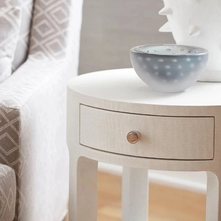 Bungalow 5 New Arrivals Dakota 1 Drawer Side Table White 6 Bungalow 5 New Arrivals Dakota 1 Drawer Side Table White