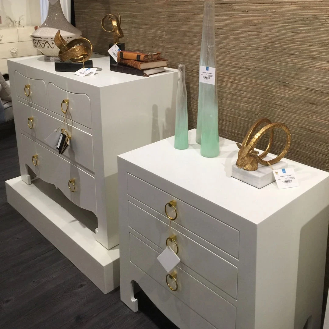 Bungalow 5 Jacqui 3 Drawer Side Table White New Arrivals 6 Bungalow 5 Jacqui 3 Drawer Side Table White New Arrivals