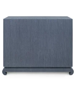 Bungalow 5 Ming Large 4 Drawer Chest Navy Blue