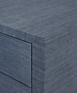 Bungalow 5 Ming Large 4 Drawer Chest Navy Blue