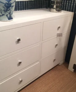 Bungalow 5 Frances Extra Large 6 Drawer Chest White 12 Bungalow 5 Frances Extra Large 6 Drawer Chest White