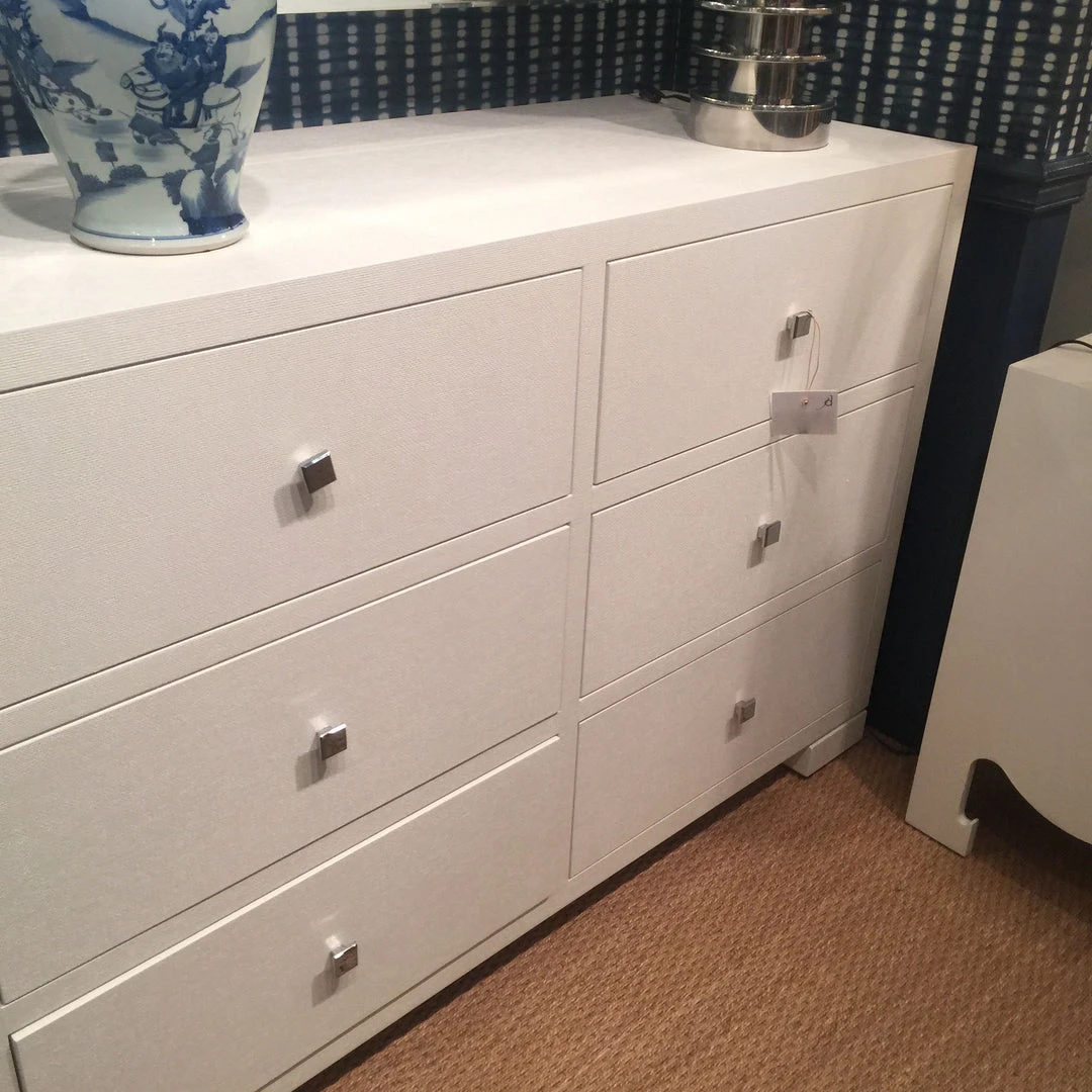 Bungalow 5 Frances Extra Large 6 Drawer Chest White 3 Bungalow 5 Frances Extra Large 6 Drawer Chest White