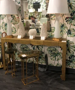 Bungalow 5 Jaques Console Table Antique Brass