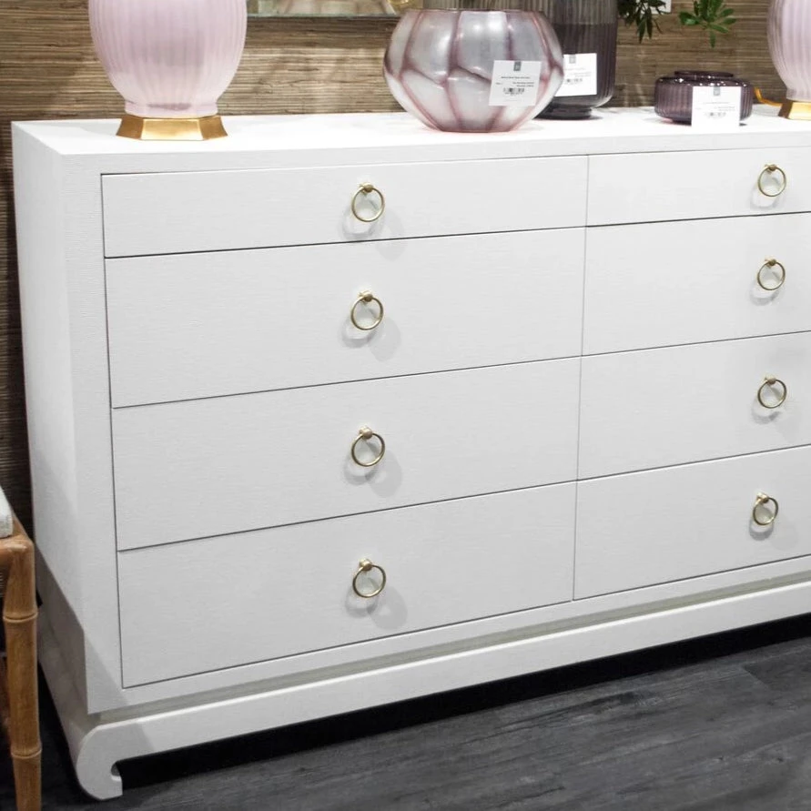 Bungalow 5 Ming Extra Large 8 Drawer Dresser White New Arrivals 4 Bungalow 5 Ming Extra Large 8 Drawer Dresser White New Arrivals