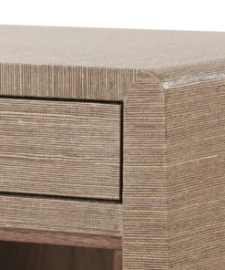 Bungalow 5 New Arrivals Ming 2 Drawer Side Table Brown