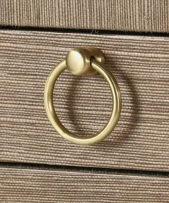 Bungalow 5 New Arrivals Ming 2 Drawer Side Table Brown