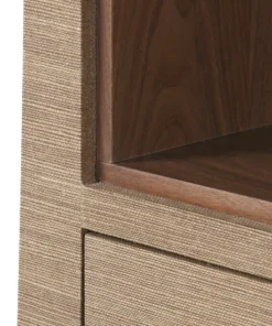 Bungalow 5 New Arrivals Ming 2 Drawer Side Table Brown