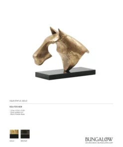 Bungalow 5 Equs Statue Gold New Arrivals