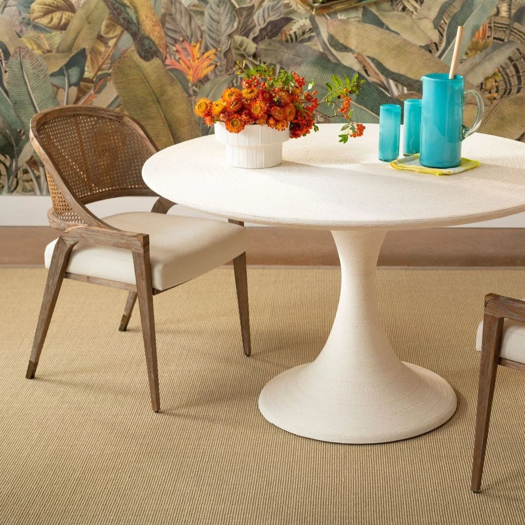 Bungalow 5 New Arrivals Rope Dining Table White 2 Bungalow 5 New Arrivals Rope Dining Table White