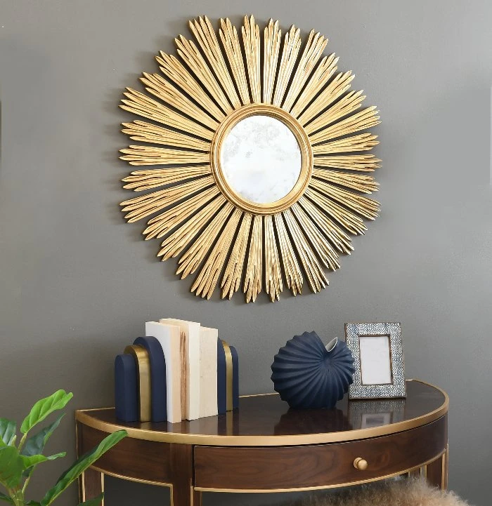 Worlds Away New Arrivals Margeaux Mirror Gold Leaf 2 Worlds Away New Arrivals Margeaux Mirror Gold Leaf