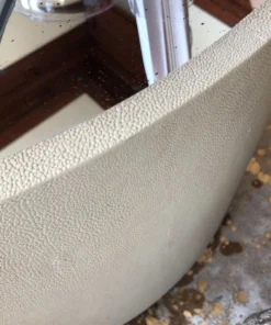 Made Goods Cara Cocktail Table Ivory Faux Shagreen