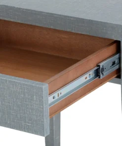 Bungalow 5 Claudette 1 Drawer Side Table Gray