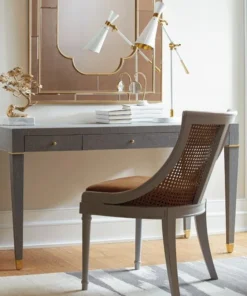 Bungalow 5 Claudette Desk Gray 14 Bungalow 5 Claudette Desk Gray