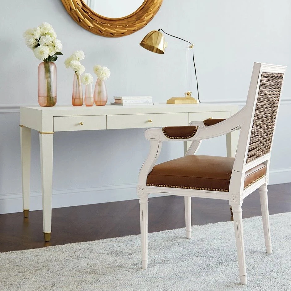 Bungalow 5 New Arrivals Claudette Desk White 5 Bungalow 5 New Arrivals Claudette Desk White