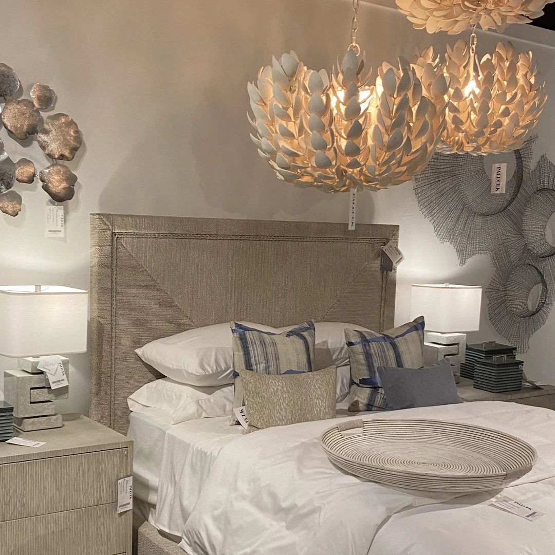 Palecek Coco Magnolia Hanging Pendant 3 Palecek Coco Magnolia Hanging Pendant