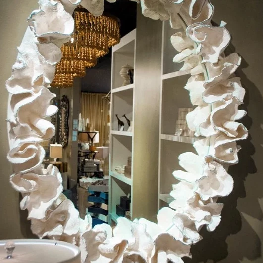 Made Goods Coco Mirror White Faux Coral New Arrivals 5 Made Goods Coco Mirror White Faux Coral New Arrivals