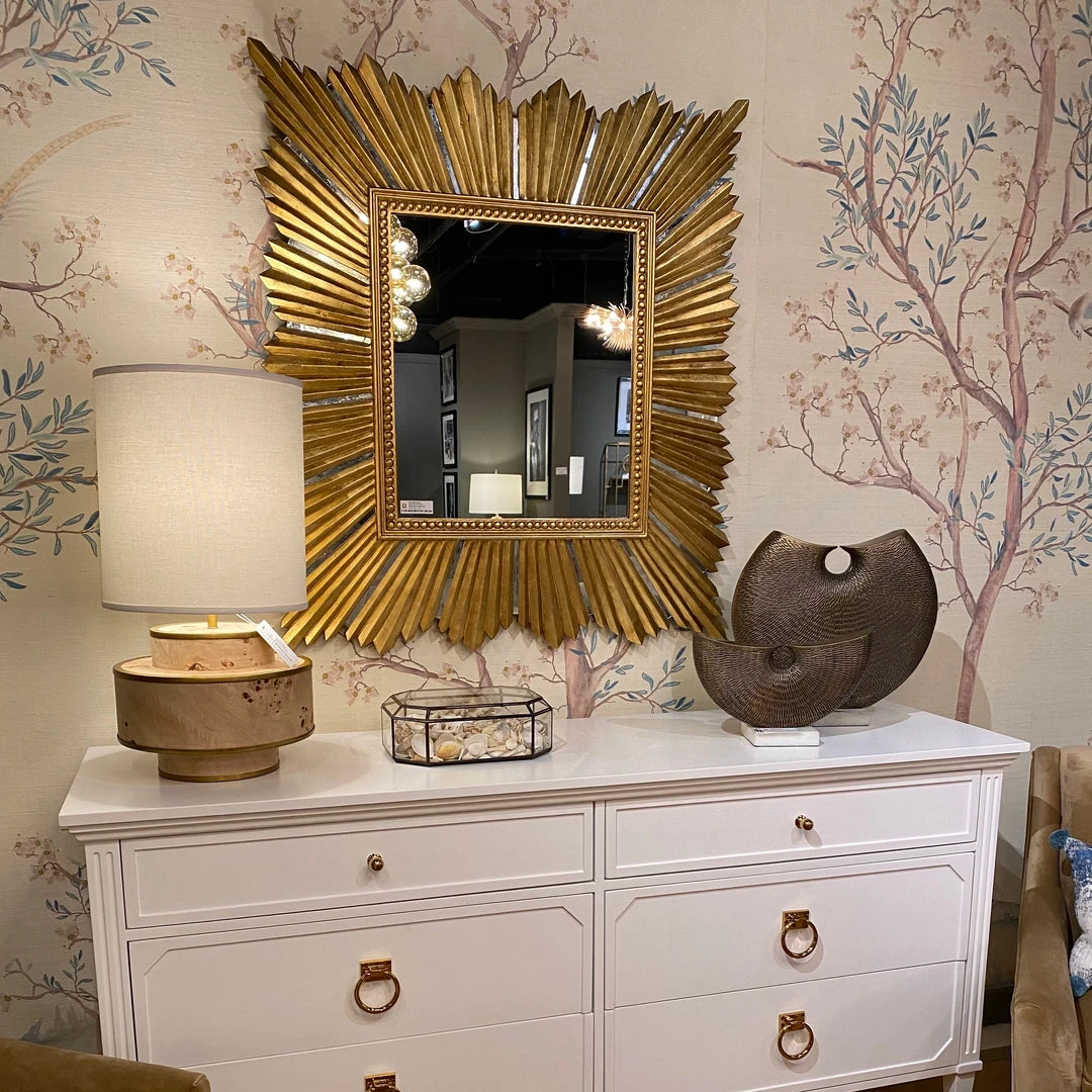 Worlds Away Raymond Gold Leaf Mirror New Arrivals 2 Worlds Away Raymond Gold Leaf Mirror New Arrivals
