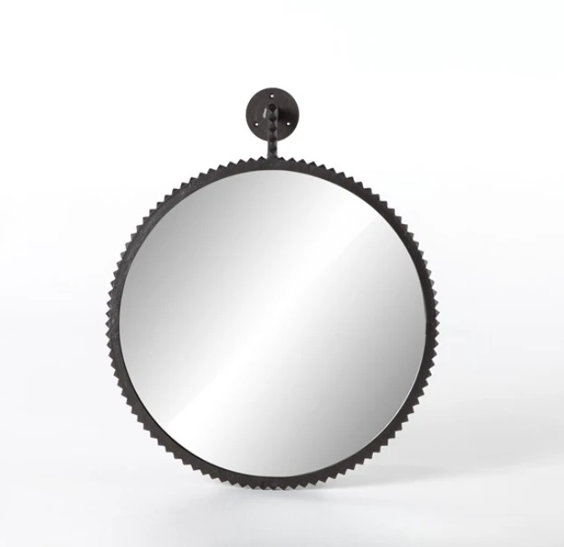 Four Hands Cru Large Mirror Aged Bronze 1 Four Hands Cru Large Mirror Aged Bronze