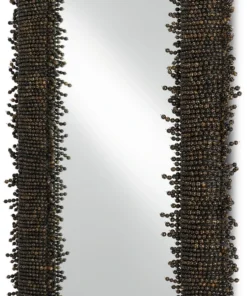 Currey And Company Pasay Large Mirror Black New Arrivals