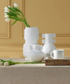 Currey And Company Aegean White Vase Set New Arrivals 7 Currey And Company Aegean White Vase Set New Arrivals