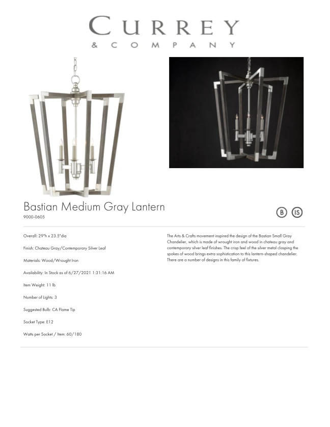 Currey And Company Bastian Medium Lantern Gray 4 Currey And Company Bastian Medium Lantern Gray