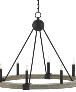 Currey And Company New Arrivals Burgos Chandelier 7 Currey And Company New Arrivals Burgos Chandelier