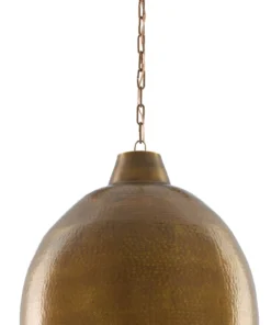 Currey And Company Earthshine Brass Large Pendant New Arrivals 10 Currey And Company Earthshine Brass Large Pendant New Arrivals