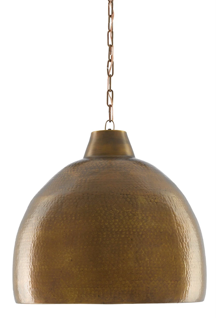 Currey And Company Earthshine Brass Large Pendant New Arrivals 1 Currey And Company Earthshine Brass Large Pendant New Arrivals