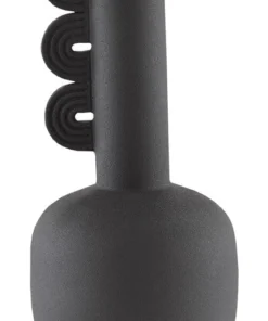 Currey And Company New Arrivals Happy 40 Three Wings Vase Black