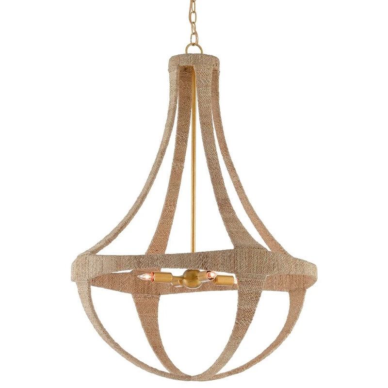 Currey And Company New Arrivals Ibiza Rope Chandelier 1 Currey And Company New Arrivals Ibiza Rope Chandelier