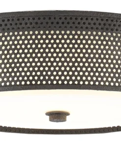 Currey And Company Notte Flush Mount