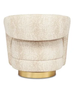 Currey And Company New Arrivals Maren Swivel Chair Wild Natural