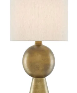Currey And Company Rami Brass Table Lamp 6 Currey And Company Rami Brass Table Lamp