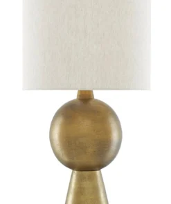 Currey And Company Rami Brass Table Lamp