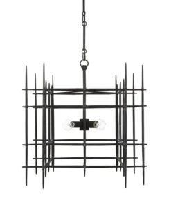 Currey And Company New Arrivals Steelhouse Small Chandelier