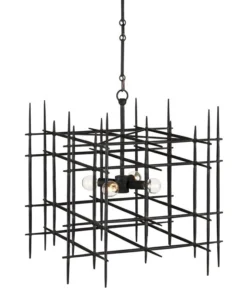 Currey And Company New Arrivals Steelhouse Small Chandelier